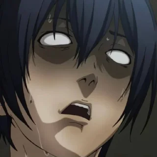 😓 emoji Prison school @StickersofAnime Telegram sticker 14 of 120