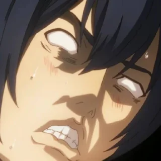 😠 emoji Prison school @StickersofAnime Telegram sticker 21 of 120