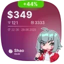 📈 emoji @dhzh9 Colle @bl_zh Martial @jt_dh Secrets @hhgjz Telegram sticker 8 of 112