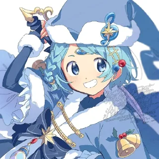 💙 emoji ☆⃝*⌑↝ 𝐌𝐢𝐤𝐢 × @KesitoMania Telegram sticker 19 of 80