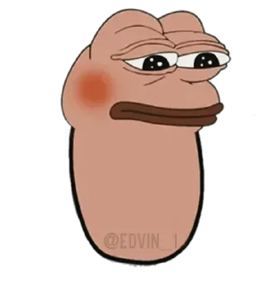 😐 emoji Phallic pepe By @Edvin_1 Telegram sticker 19 of 120