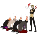 😡 emoji Kunikida @Nekostickerss Telegram sticker 5 of 95