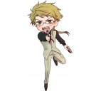 🔫 emoji Kunikida @Nekostickerss Telegram sticker 14 of 95