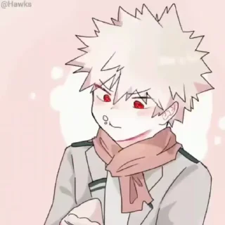 🥰 emoji (@Tengen) Bakugou Katsuki Telegram sticker 18 of 45
