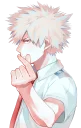 ♥️ emoji Bakugou Katsuki @Bakugou Telegram sticker 7 of 83