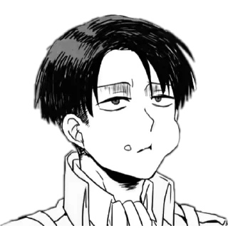 🚀 emoji Levi Ackerman Telegram sticker 18 of 40