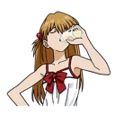 😗 emoji EVANGELION @Nekosticker Telegram sticker 13 of 119
