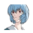 😢 emoji EVANGELION @Nekosticker Telegram sticker 7 of 119