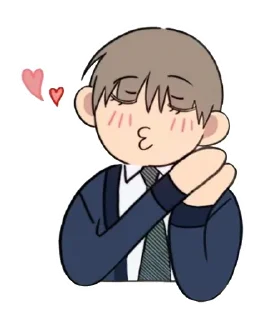 😘 emoji Jundo • Lost in the cloud Telegram sticker 11 of 14