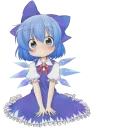 😳 emoji Cirno⑨ Telegram sticker 17 of 31