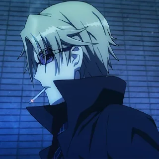 🥃 emoji Izumo Kusanagi 🚬 @xxTokyo_Art Telegram sticker 22 of 23