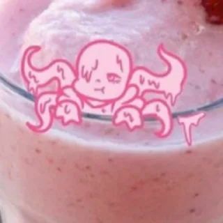 💕 emoji •-• Strawberrymilk nightmare •-• by : @Undertale_Stickers Telegram sticker 23 of 31