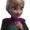 😰 emoji Frozen Telegram sticker 24 of 106