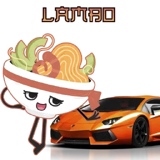 🏎 emoji ramen Telegram sticker 6 of 10