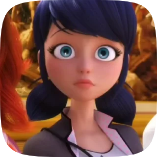 💗 emoji Marinette @CenterOfSticker Telegram sticker 19 of 20