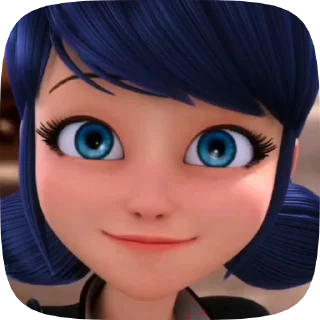 💗 emoji Marinette @CenterOfSticker Telegram sticker 5 of 20