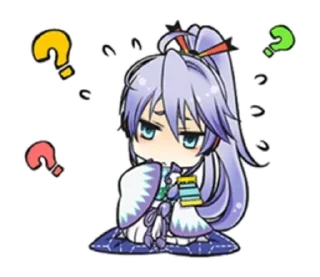 ❓ emoji kamui Gakupo Telegram sticker 14 of 17