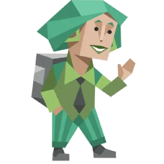 🍃 emoji MBTI Telegram sticker 8 of 53