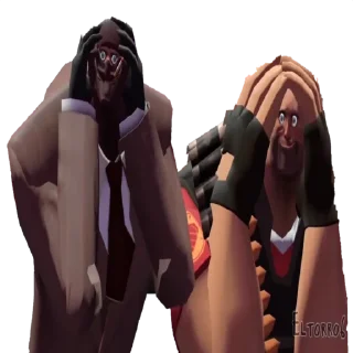 😱 emoji Tf2 Telegram sticker 16 of 48