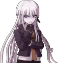 😡 emoji Kyoko Kirigiri Telegram sticker 15 of 18