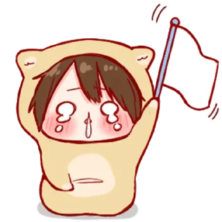 🏳️ emoji TOCO'S KAWAII Telegram sticker 18 of 39