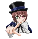 😏 emoji Rozen Maiden Telegram sticker 19 of 63