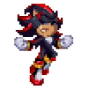✊️ emoji Sonic 3 & Knuckles - Shadow Telegram sticker 17 of 31
