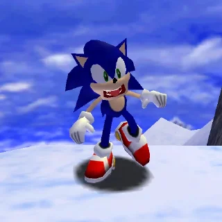 Sticker from Sonic Adventure & 2 Stickers