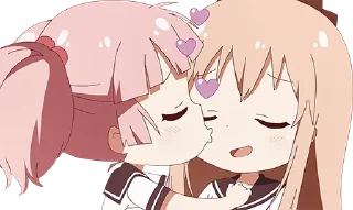 😘 emoji Mini Yuri - @bourros Telegram sticker 7 of 11