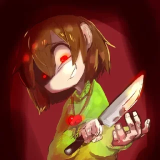 🔪 emoji Chara Telegram sticker 9 of 27