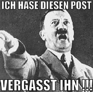 👎 emoji ADOLF Telegram sticker 18 of 75
