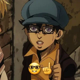 🌟 emoji Jojo's Bizarre Pack @uakul Telegram sticker 9 of 100