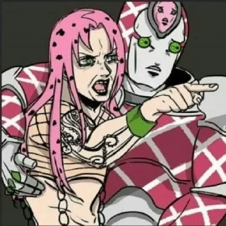 😭 emoji Jojo's Bizarre Pack @uakul Telegram sticker 12 of 100