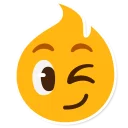 😉 emoji Pepper Telegram sticker 6 of 40