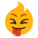😜 emoji Pepper Telegram sticker 19 of 40