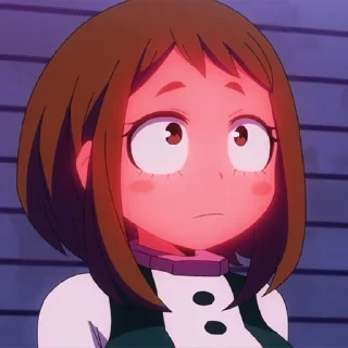 🌸 emoji (@Tengen) Uraraka Ochako Telegram sticker 6 of 50