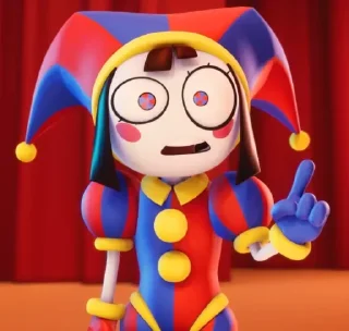 🤡 emoji Pomni ~ @StickerGustoSimo Telegram sticker 11 of 100