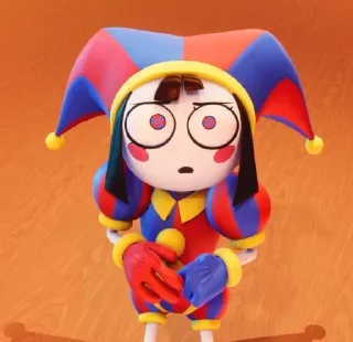 🤡 emoji Pomni ~ @StickerGustoSimo Telegram sticker 9 of 100