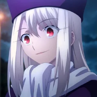 Sticker from illyasviel @stickerspackanime