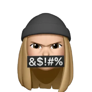 👩 emoji Giulia @occhicastani Telegram sticker 17 of 39