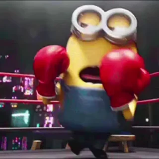 🥊 emoji Minions pt2 @byverrmy w @kovge Telegram sticker 14 of 30