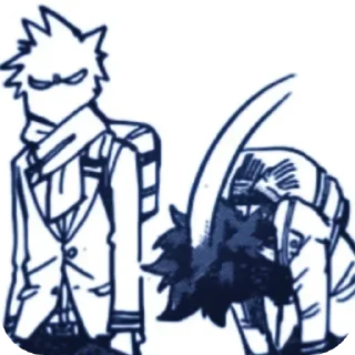 💥 emoji Katsuki & Deku :; @SerenitySsoul Telegram sticker 21 of 40