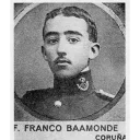 Sticker from F. Franco Caudillo de España