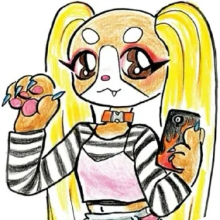 🐦 emoji Пинки и Пеппер :: @pesttkisser Telegram sticker 15 of 18