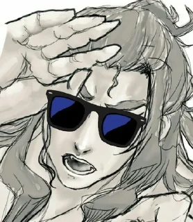 👍 emoji Ханезука он няшка Telegram sticker 20 of 54