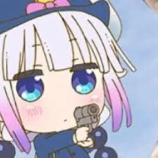 👮‍♂️ emoji Kanna Chan Telegram sticker 6 of 74