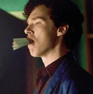 Sticker from Sherlock holmes •|• @CelebritiesMood