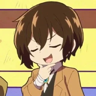 🌟 emoji જ⁀➴ Osamu Dazai ◈ @KesitoMania Telegram sticker 24 of 120