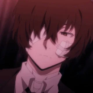 🌟 emoji જ⁀➴ Osamu Dazai ◈ @KesitoMania Telegram sticker 18 of 120