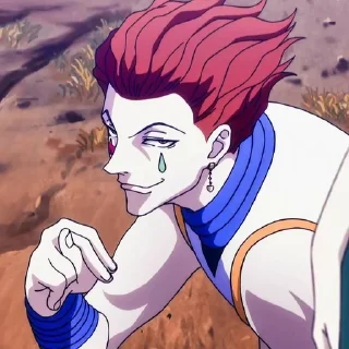 🌟 emoji 🃎˚∘⃞┆ Hisoka ♢ @KesitoMania Telegram sticker 16 of 120